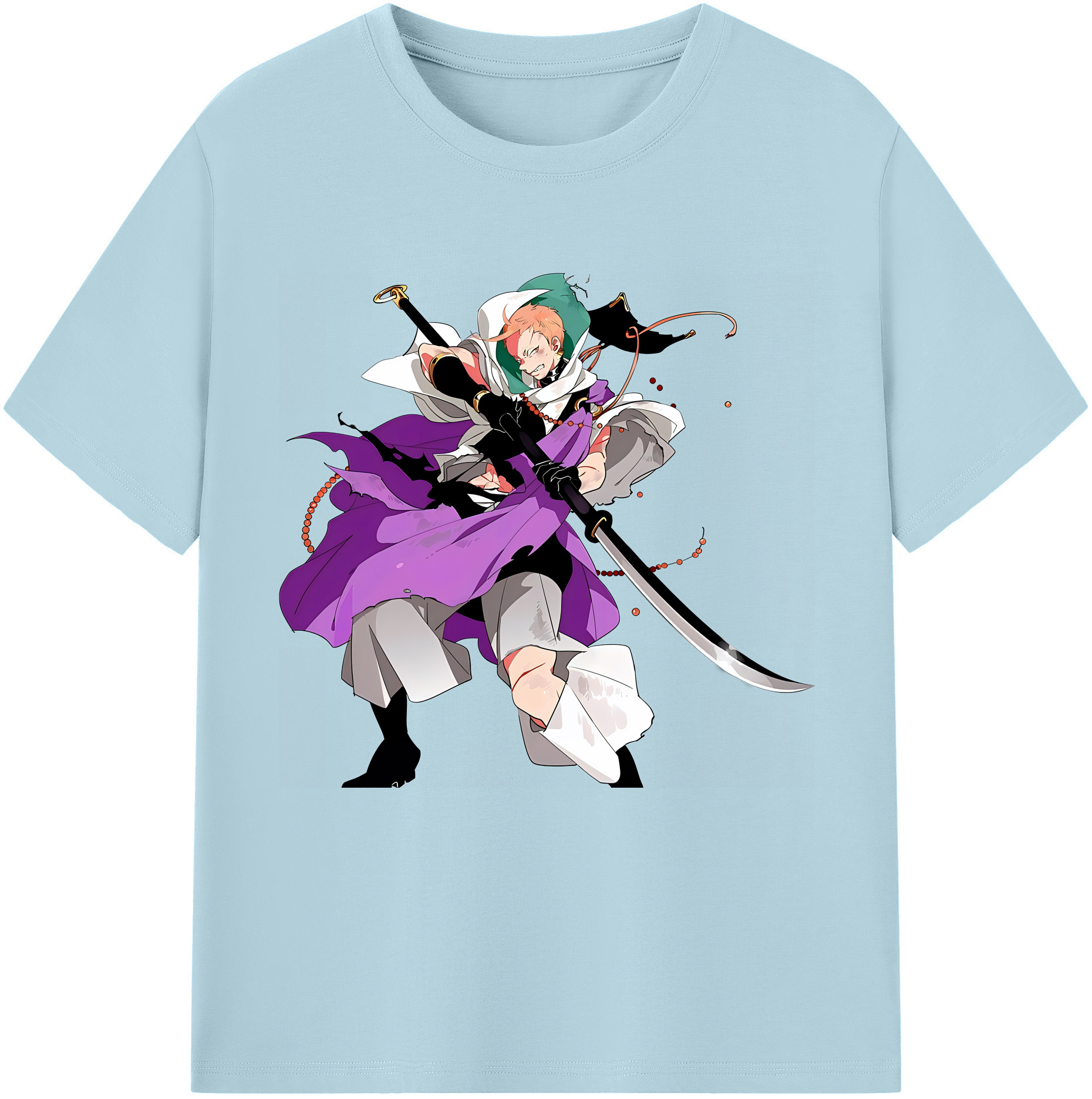 （画像用） 刀剣乱舞 Touken Ranbu 綿100％半袖Tシャツ（フロントプリント）